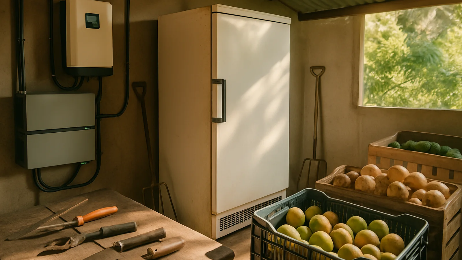 Paneles solares con baterías para finca: cómo funciona un sistema híbrido y qué pasa cuando se va la luz